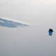 That’s a Navy-level ice-breaking submarine in the Arctic Ocean.